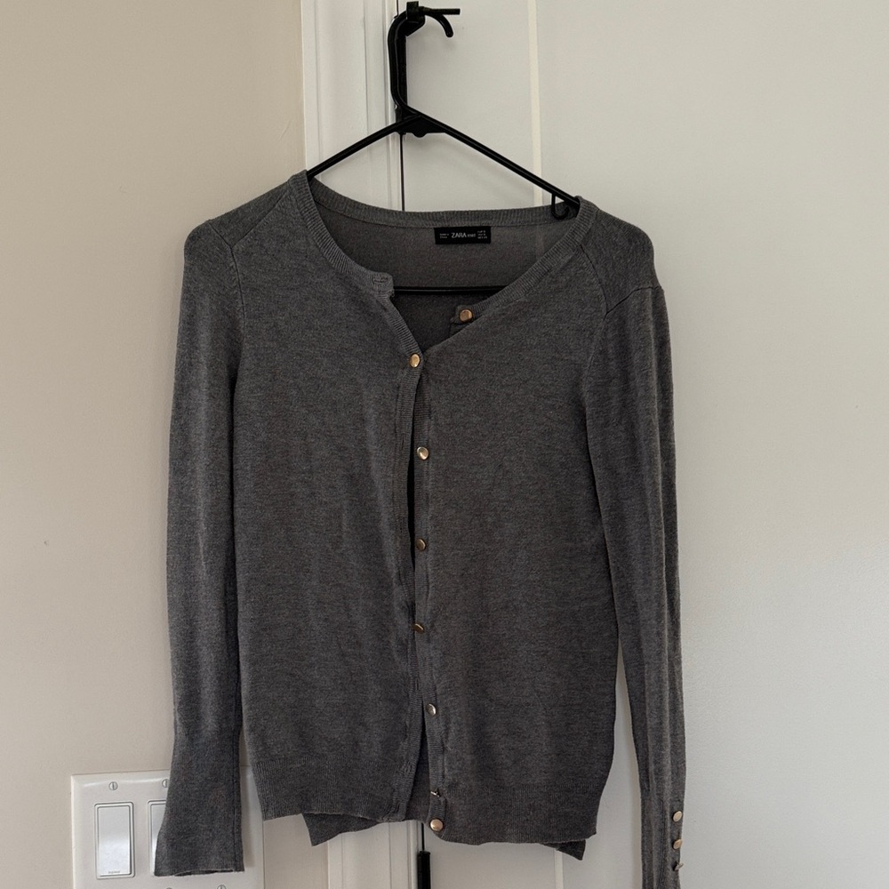 Zara Gray Women's Cardigan